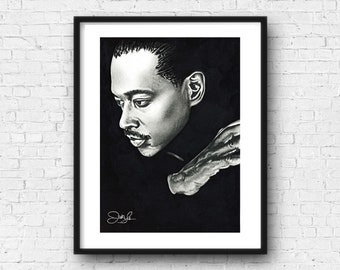 Luther Vandross Poster | R&B | RnB | Wall Art | Art Print | Multiple Sizes
