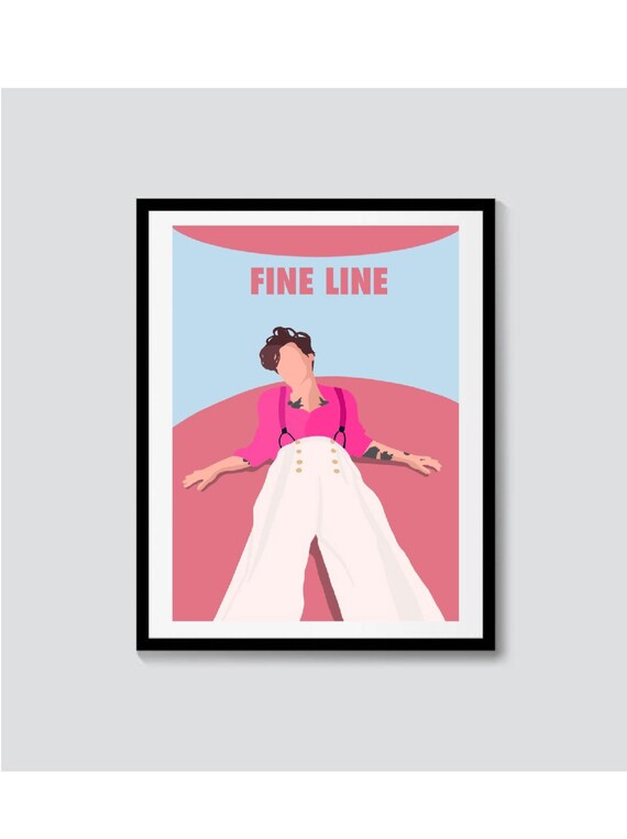 Harry Styles Fine Line Poster | Etsy