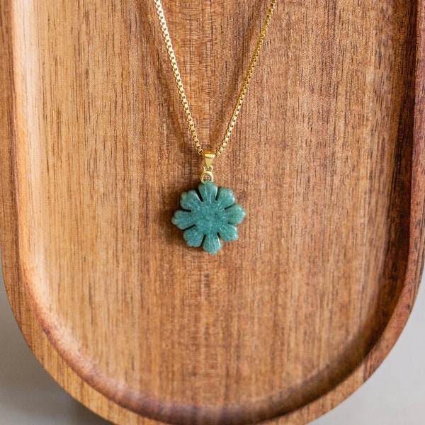 Jade Philippine Sun Necklace | Araw Necklace | Filipino Pride | Authentic Gemstone Philippine Sun