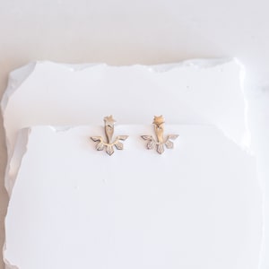 Philippine Dainty Dangle Sun Earrings Silver