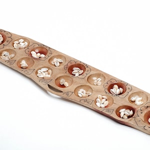 Premium Large Sungka Game with Shells