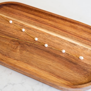 Perfect Pearl Drop Necklace | Bridal Jewelry | Wedding Necklace | Bridesmaid Gift | Authentic Philippine Pearls (PR-6)