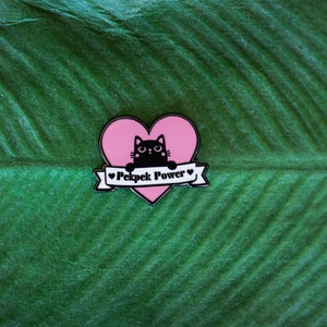 Pekpek Power Enamel Pin