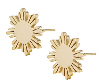 Philippine Sun Stud Earrings | Filipino Araw