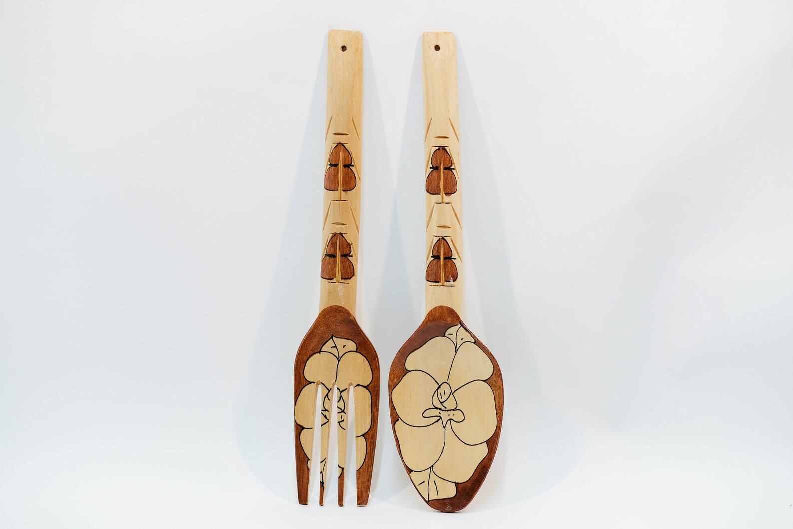 Philippine Wooden Spoon and Fork Decoration Etsy