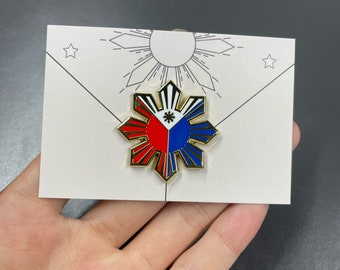 Philippine Sun Flag Enamel Pin