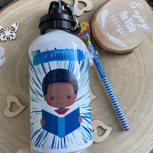 Personalized drinking bottles - children&#39;s drinking bottle - drinking bottle with name - gift idea children&#39;s school enrollment gift - stainless steel bottle