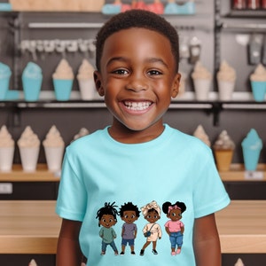 Melanin Freunde Pullover , Hoodie, T-Shirts, Kappen, Sportbeutel, Friends Bügelbilder - Vielfalt im Kleiderschrank
