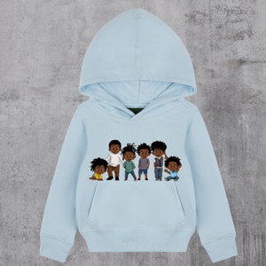 Pulls, sweats à capuche, t-shirts, casquettes, sacs de sport, patchs thermocollants Black boy - Vêtements affirmations pour garçons noirs