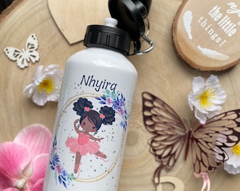 personalisierte Trinkflasche Kinder - Trinkflasche mit Namen- Trinkflasche Kita - Trinkflasche für Schule, Geschenkidee für Kinder