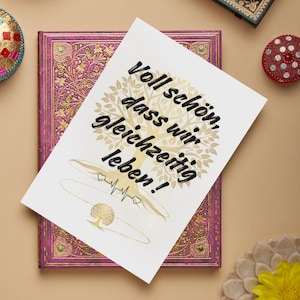 Carte postale vivre ensemble - Carte postale pour meilleure amie - Carte d'affirmation - Carte à offrir - Amour de soi - Carte fête des mères