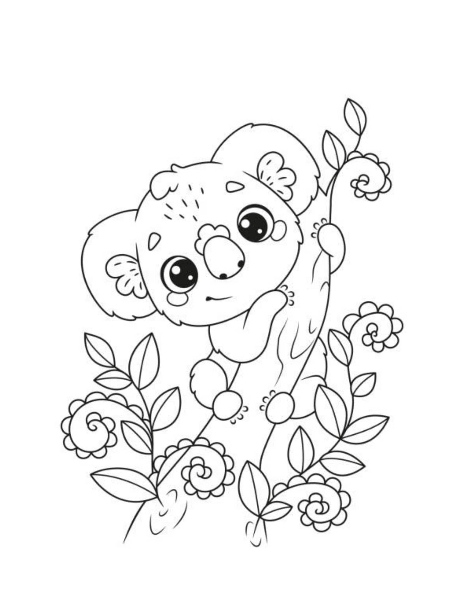 Páginas para colorear para niños | Etsy