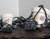 Macrame Plant Hanger Decorated Pots Indoor Plant Hanger Decorative Hanger
