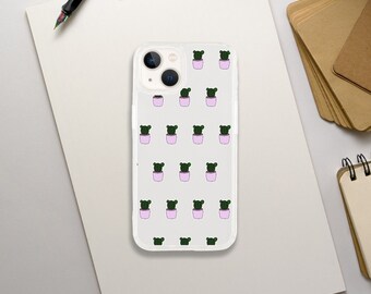 Coque iPhone Cacti Pattern