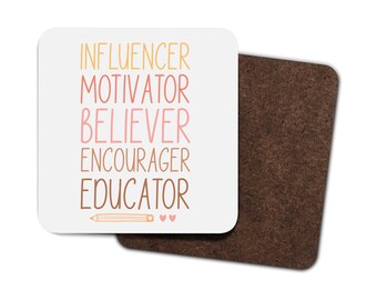 Teacher/Teaching Coaster Gift