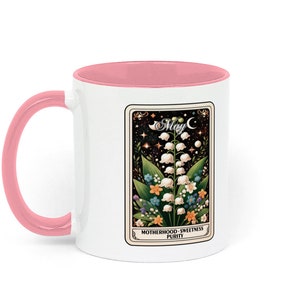 Carte de tarot fleur de mai muguet Mug en céramique