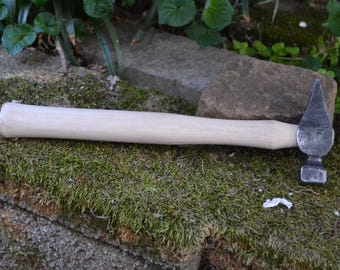 Hand forged Swedish style hammer
