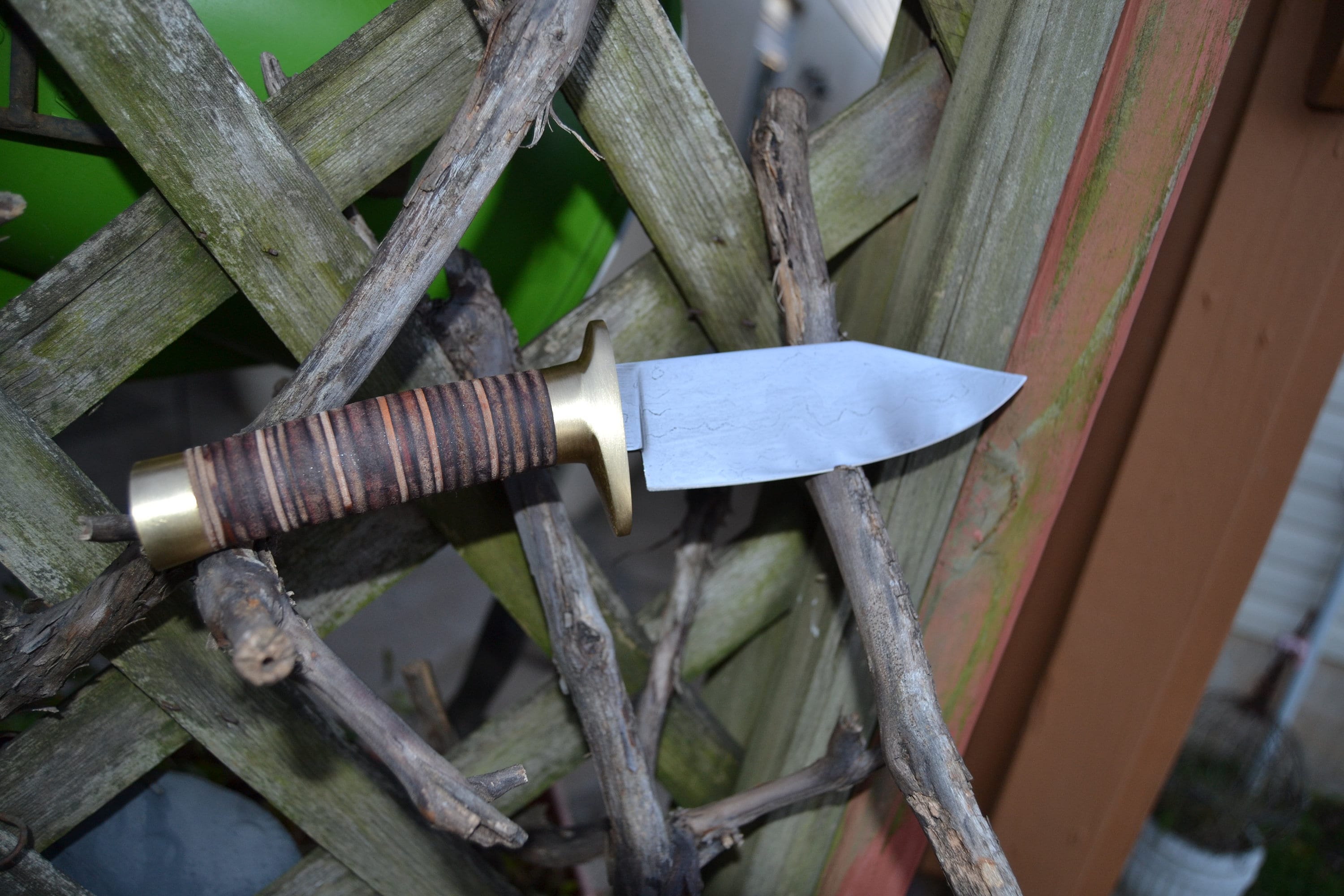 Hand damascus Knife Etsy