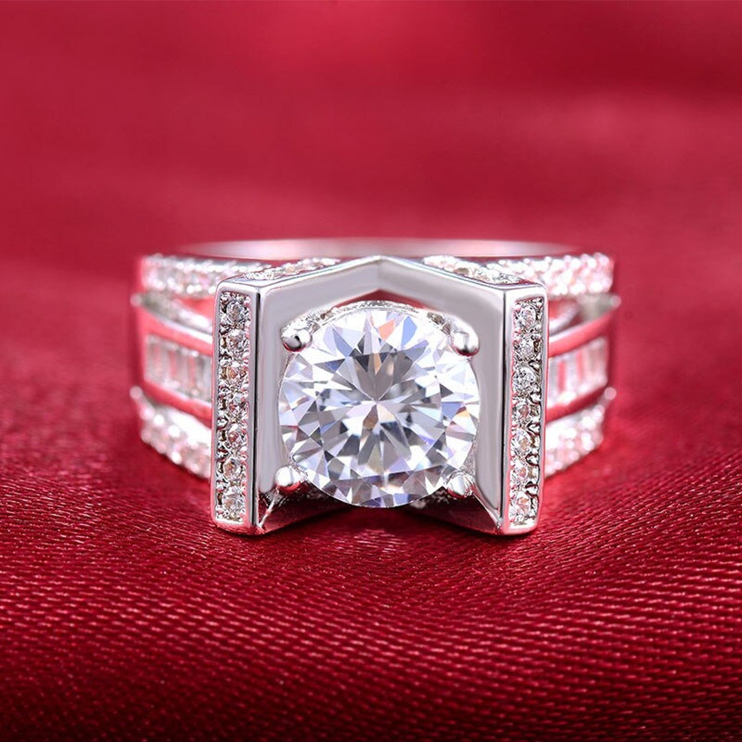 Unique Design Silver Ring for Women Beautiful Gift Ring for - Etsy