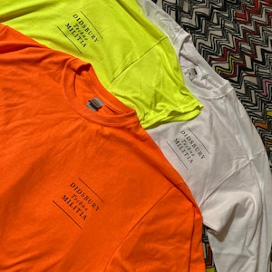 Didsbury Techno Militia t-shirt short sleeve long sleeve
