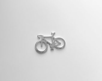 Intercalaire vélo - Plaqué argent 10 microns - Vendues à l'UNITÉ - Résiste au temps - Idéal pour montage bracelet homme