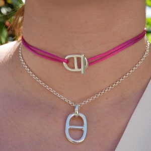 Collier ras de cou SUMMER satiné Ajustable Plusieurs coloris disponibles image 1