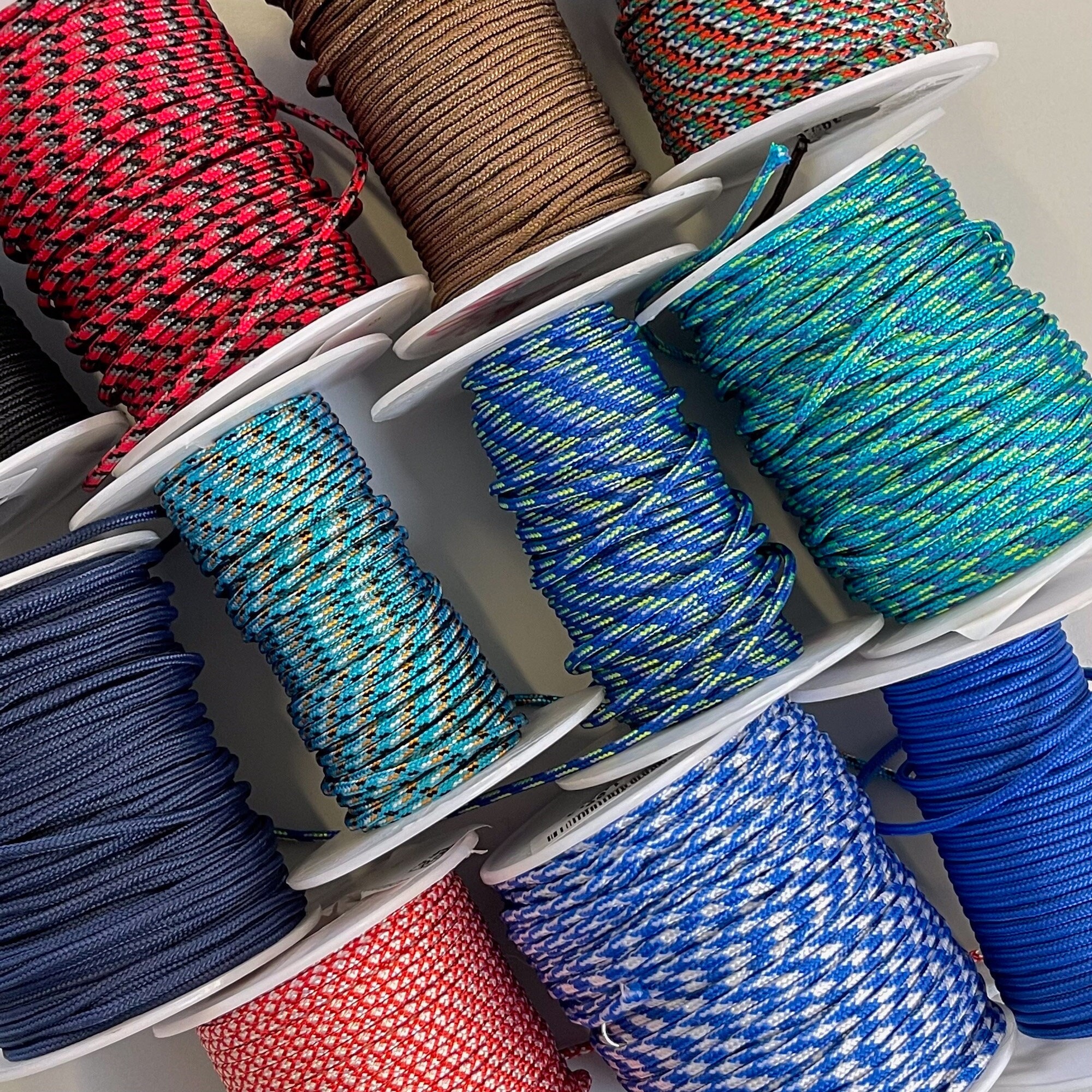 PATIKIL Cordino Nylon 1.5mm X 50m - Filo Intrecciato Rosa Per Braccialetti, Perline, Macramè, Gioielli Fai Da Te - 5