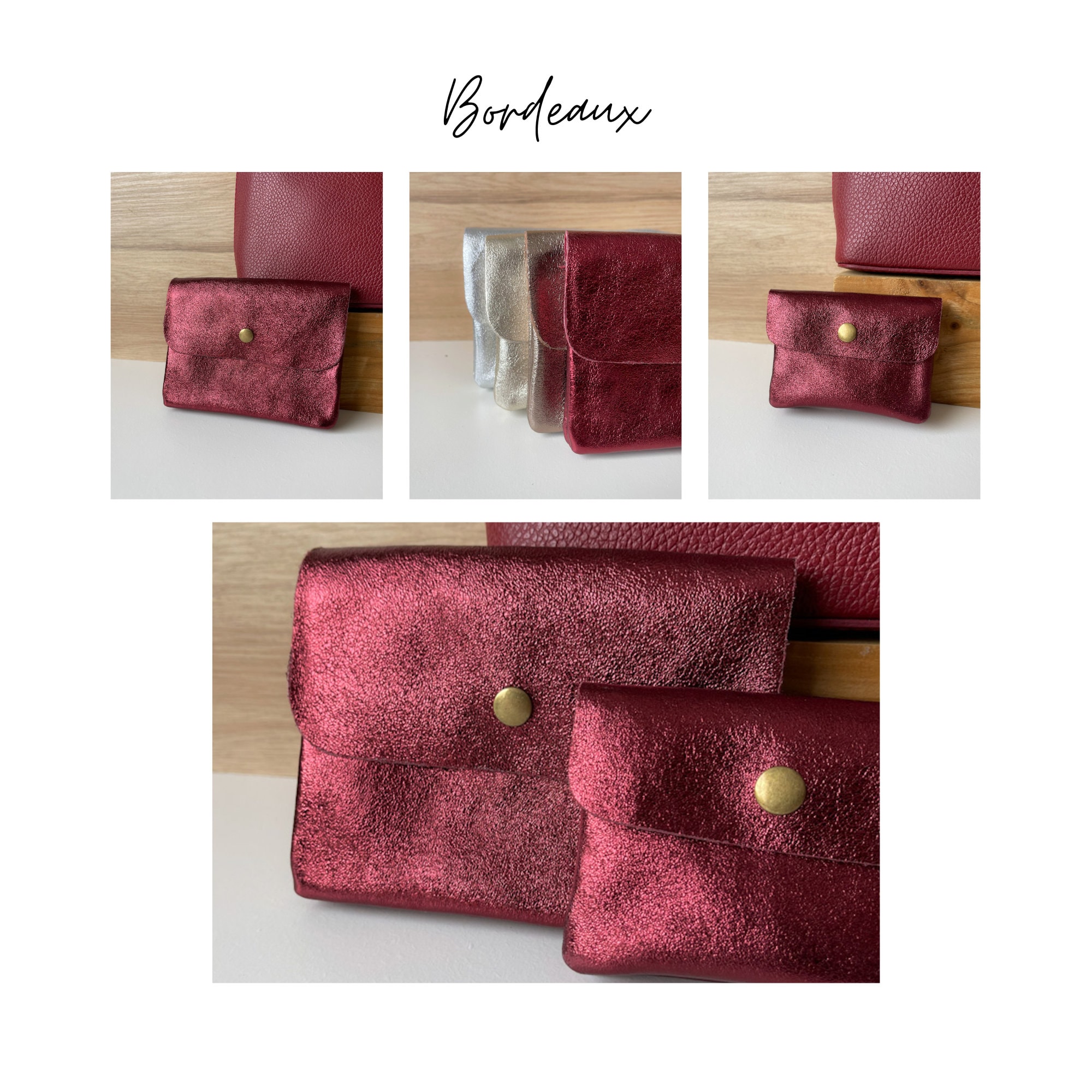 Mini Porte-Monnaie Portefeuille Porte-Clés Poche De Rangement Sac À