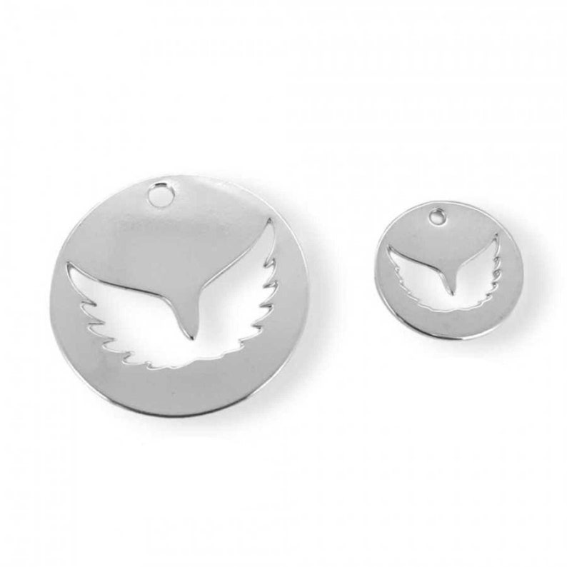 Médaille S et M ailes d'ange couverture