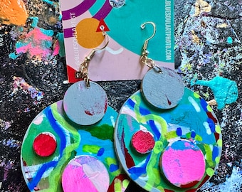 Lime Light Ear Art Earrings