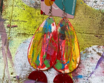 Fruit Punch Ear Art Earrings