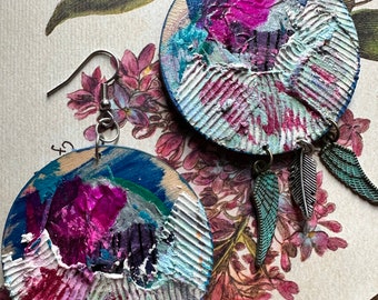 Hummingbyrd Ear Art Earrings