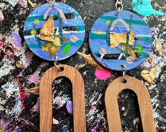 Pearry Ear Art Earrings