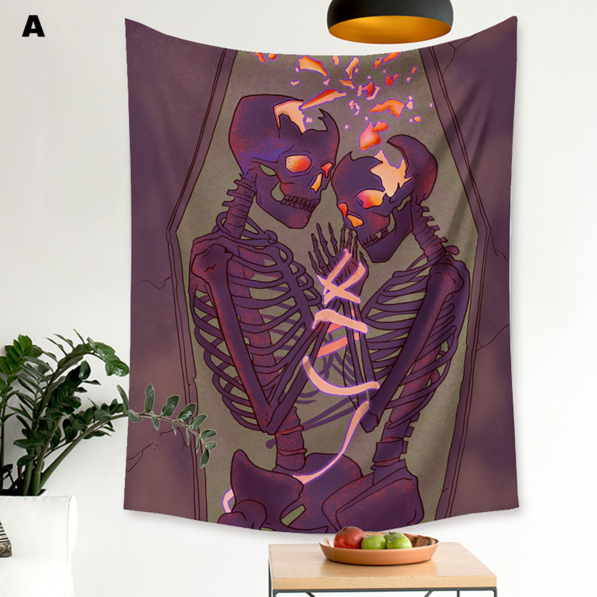 Tarot Card Pattern Blanket Tapestry Tarot Card Tapestry Etsy