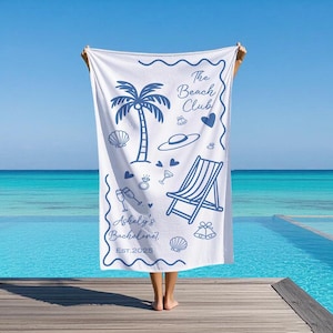 Bachelorette Beach Towel, Custom Bachelorette Towel, Bachelorette Party Beach Towel,Bridesmaid Towel, Bridesmaid Proposal Gifts