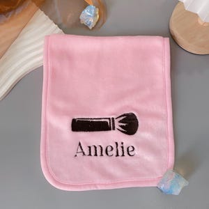 Personalized Makeup Washcloths,Embroidered Makeup Towel,Custom Make up Towels,Makeup Towel With Patterns,Monogrammed Makeup Washcloth