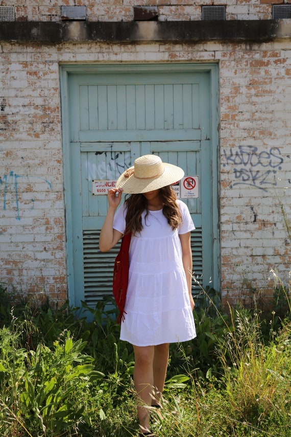 Easy Dress (t-shirt style White)