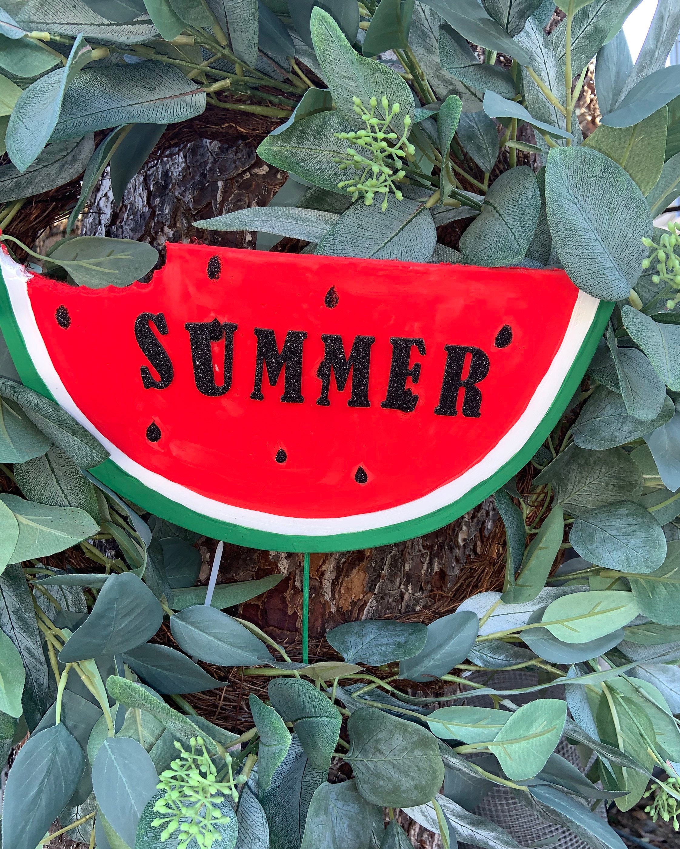 Summer Watermelon Sign Personalize Watermelon Watermelon | Etsy