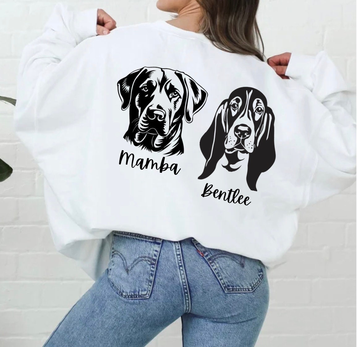 Show Off Your BEEF… Best. Furry. Friend. 🧵✨, Turn Your Dog Or Cat’s Photo Into A Custom Embroidered Sweatshirt - Add Their Name Year And Wear Your Love Everywhere. ❤️, Perfect For Pet Lovers