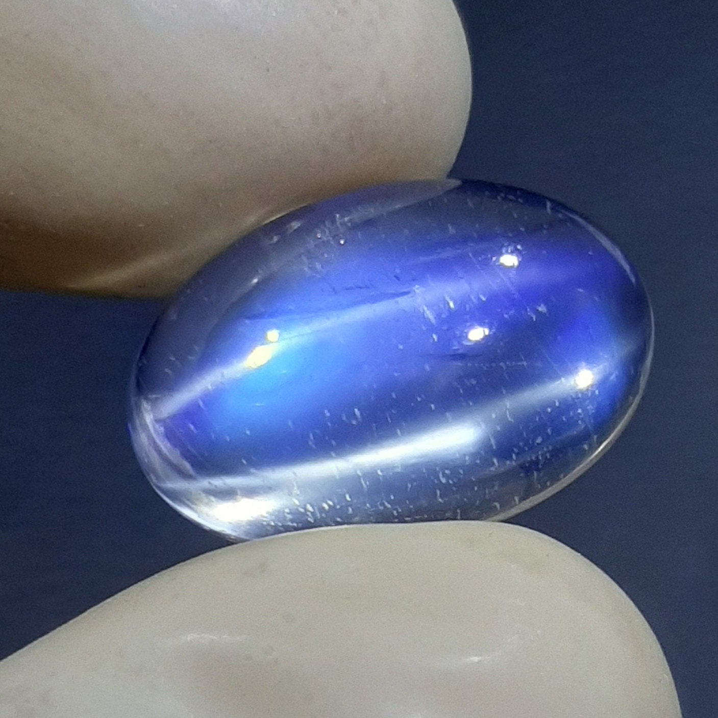 Perline Di Pietra Di Luna Arcobaleno Sfaccettate, Formato Misto 5x8mm - 7x10mm, Fili Da 33cm Per Gioielli