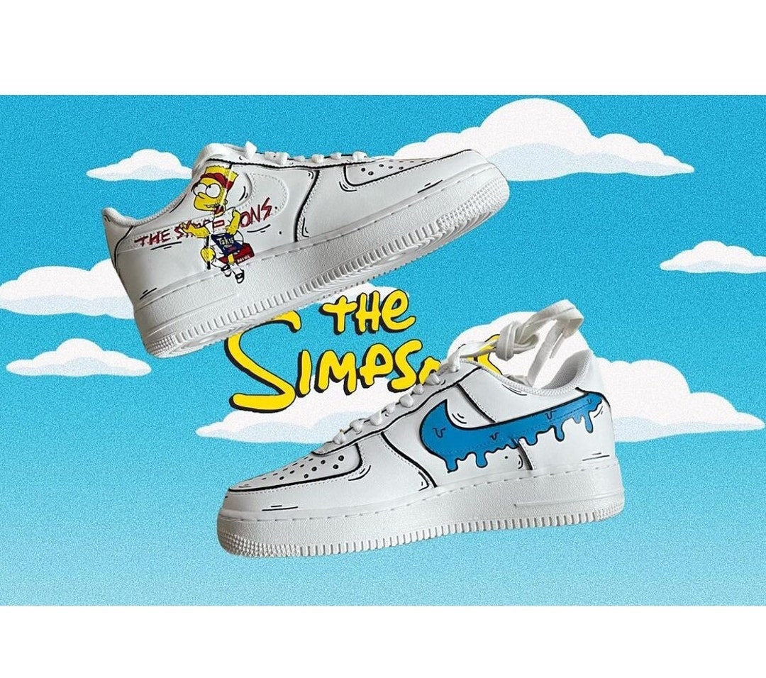 bart simpson air force 1