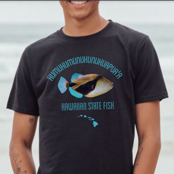 Humuhumunukunukuapua'a Hawaiian Tropical Fish Tshirt Humuhumunukunukuapua'a Hawaiian Tropical Fish Tshirt