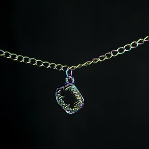 WWDITS Rainbow Chain Rainbow Fangs Necklace - What We Do In The Shadows