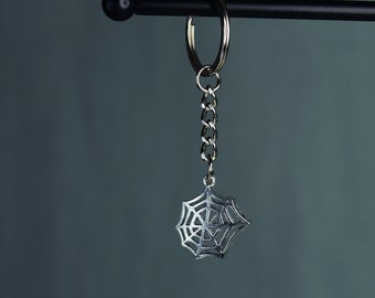 Spiderman Web Keychain - Peter Parker-