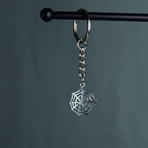 Spiderman Web Keychain - Peter Parker-