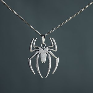 Spiderman Spider Symbol Necklace - Peter Parker -