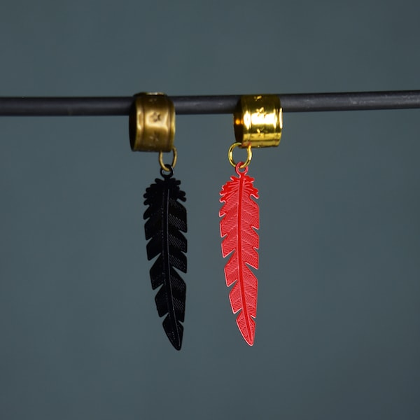 Birds of a Feather Ear Cuffs - Hawks and Dark Shadow