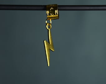 Orecchini a cerchio Denki/Chargebolt Thunderbolt – Gioielli per cosplay anime