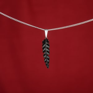 Crowley Feather Necklace