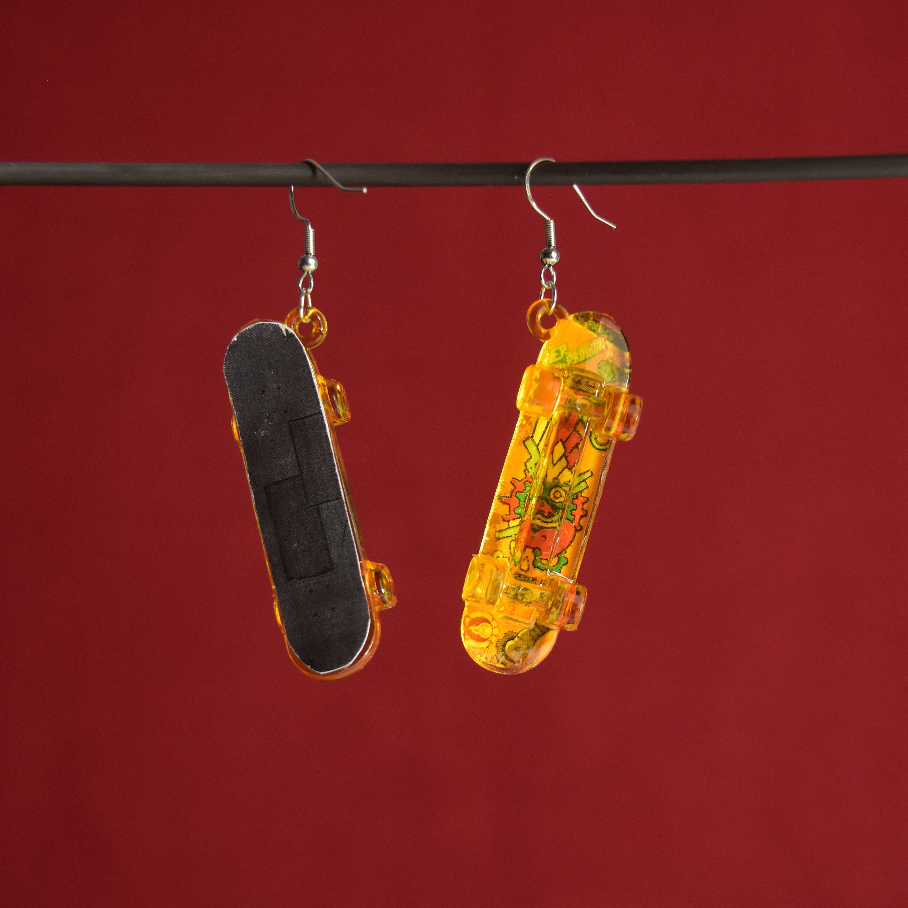 Reki Skateboard Earrings Reki Kyan Sk Sk8 the Infinity Etsy